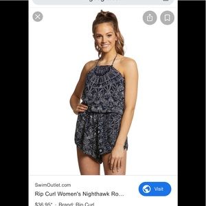 Rip Curl Nighthalk romper NEW with tag